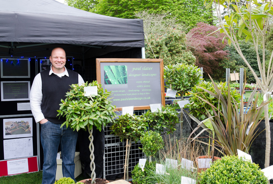 Stall holders Waltham Garden Fair